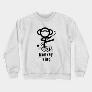 Stickman Monkey King Sun Wukong Crewneck Sweatshirt